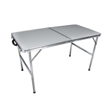 Стол складной большой, размер 600*1200*670, столешница пластик