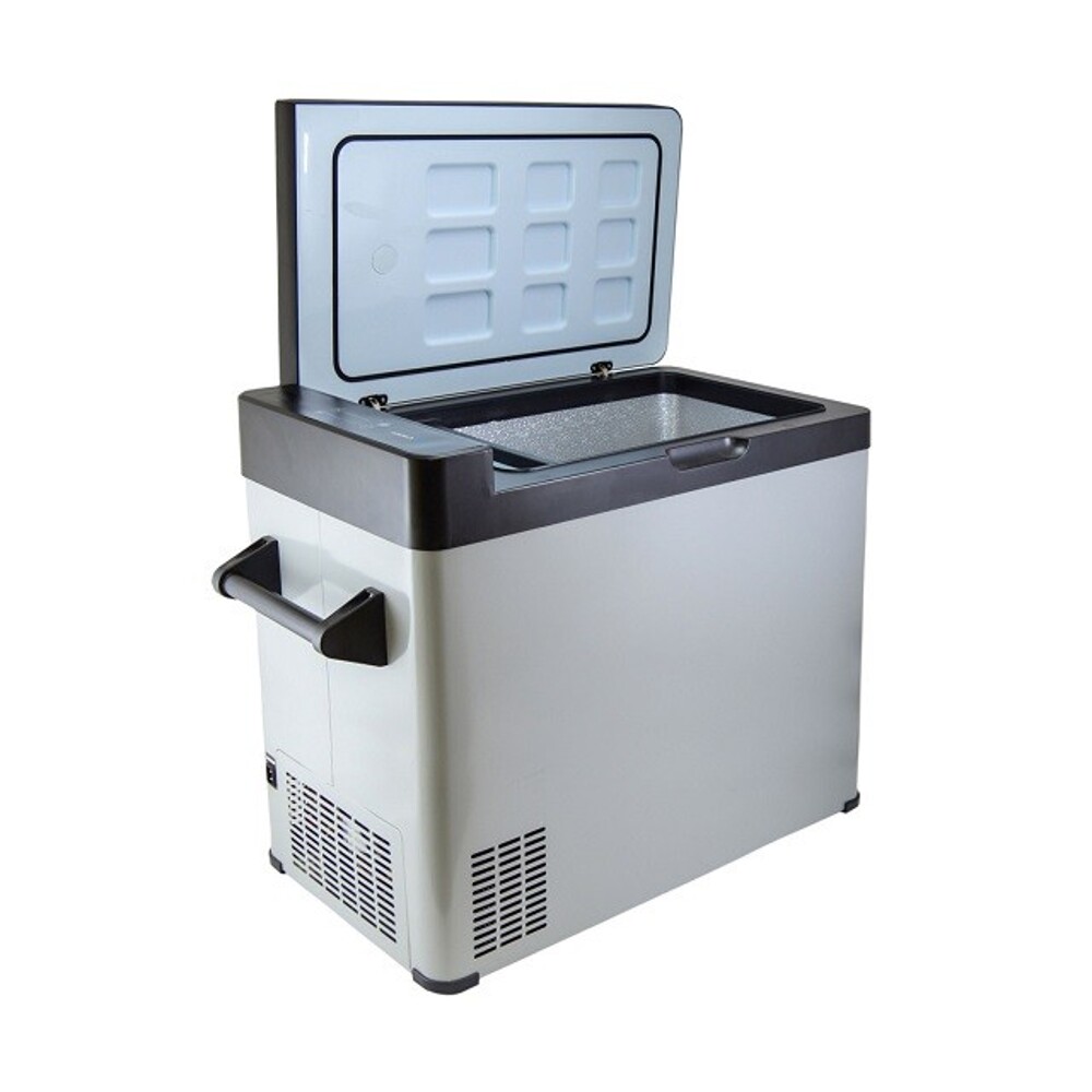 Холодильник морозилка с фреоном компрессорный от плюс 10 до минус- 25- 60 л Q-65 12в/24в/220в Холодильник морозилка с фреоном компрессорный от плюс 10 до минус- 25- 60 л Q-65 12в/24в/220в