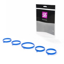 Прокладка впускного модуля PROFI без тросса для ваз-2170, 2190 силикон синий (к-т. 5 шт.)