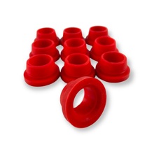 Втулка мотора омывателя евро (силикон красный) на VESTA, LARGUS, NISSAN, HYNDAI, TOYOTA, FORD, RENAULT, SUBARU/10