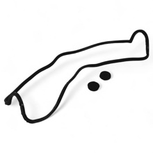 Рк прокладка клапанной крышки 2108 + 2 втулки клапанной крышки, силикон черный