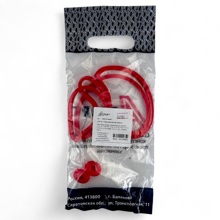 Прокладка клапанной крышки для ваз 1117-19, 2108-099, 2110-12, 2113-2115,2170-72, 21, с 2мя втулками, силикон красный