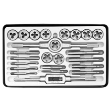 Набор метчиков и плашек метрический 24пр.