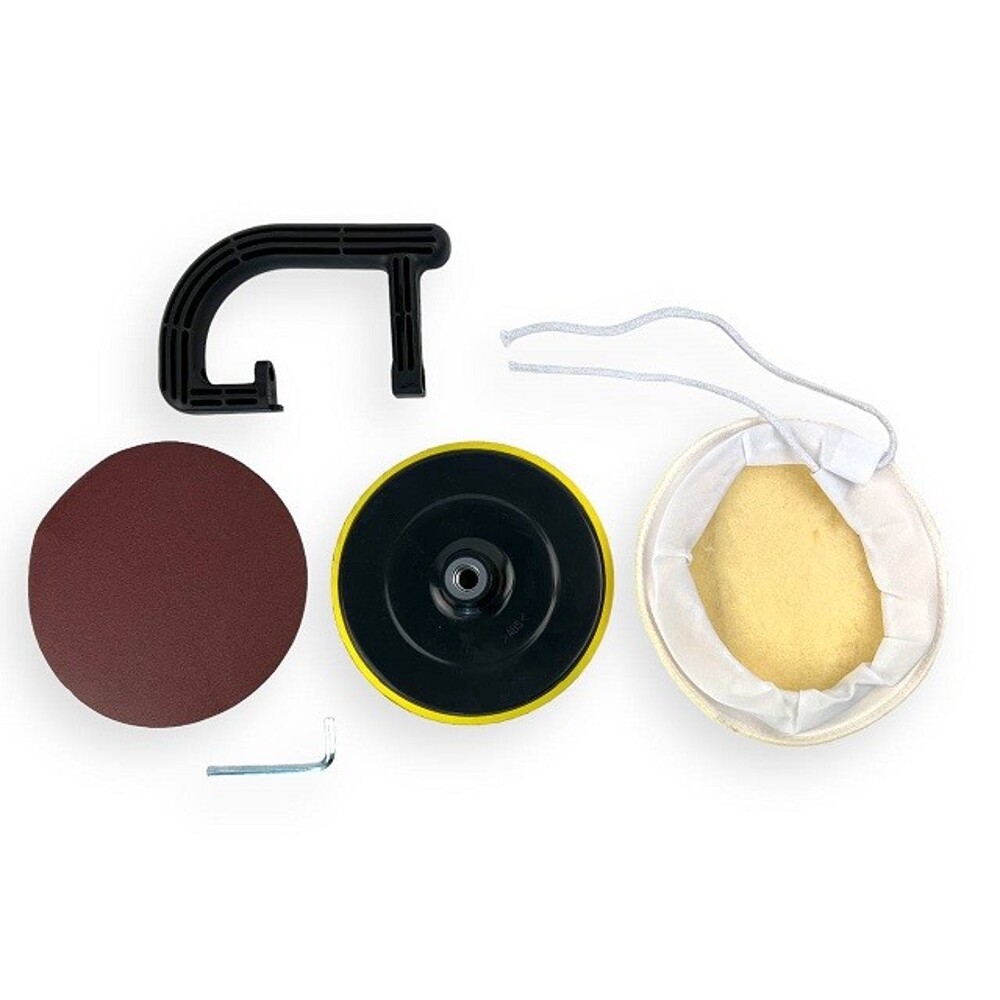 Универсальная полировальная электрическая машина 180 мм, 1200W, 900-3800 об/мин Универсальная полировальная электрическая машина 180 мм, 1200W, 900-3800 об/мин