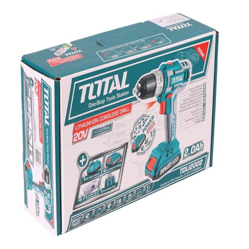 Дрель-шуруповерт, аккумулятор Li-ion, 20 в, 2 ач, 60 Нм, 2акб, зу, сумка Дрель-шуруповерт, аккумулятор Li-ion, 20 в, 2 ач, 60 Нм, 2акб, зу, сумка