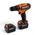 Дрель-шуруповерт аккумуляторная, 21 в, 2а, 32 h/m с ударным механизмом Дрель-шуруповерт аккумуляторная, 21 в, 2а, 32 h/m с ударным механизмом