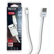 Телефонный кабель c820 iphone x - usb, 1 м, материал PVC, цвет белый