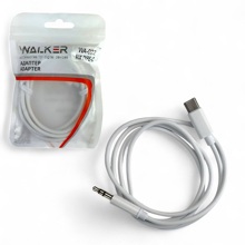 Адаптер TYPE-C - AUX (3.5 мм jack), цвет белый