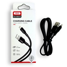 Телефонный кабель для Apple IPhone - USB, 1 м, 2,1 A, материал пвх, цвет черный