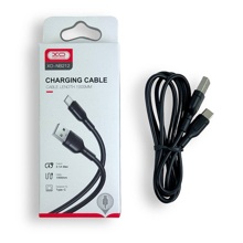 Телефонный кабель для TYPE-C - USB, 1м, 2,1 A, материал пвх, цвет черный