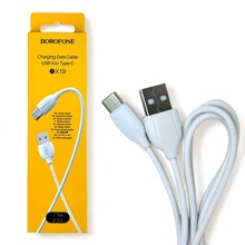 Телефонный кабель для TYPE-C - USB, 1м, цвет белый