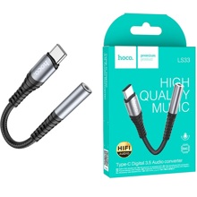 Адаптер IP - AUX Bluetooth TYPE C, цвет черно-серый