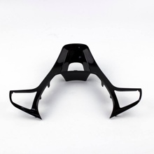 Накладка на руль под кнопки веста черный глянец (1шт)