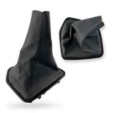 Чехол на рычаг кпп ваз 2172 рамка черная, черная строчка