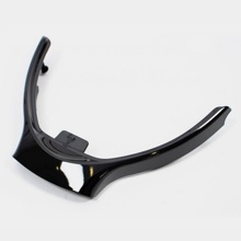 Накладка на руль (Рогатка) Приора черный глянец (1шт)