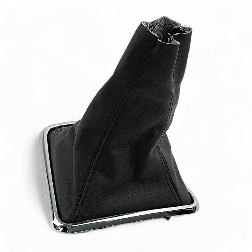 Чехол на рычаг кпп vesta рамка хром, черная строчка Чехол на рычаг кпп vesta рамка хром, черная строчка