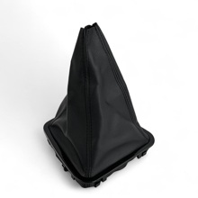 Чехол на рычаг кпп ваз 2190 рамка черная, черная строчка