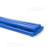 Шланг экономайзера с наконечниками для ваз силикон синий l 850мм