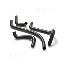 Патрубок отопителя армированный для ваз-21082, 2114 (к-т. 4 шт.)