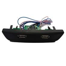 Зарядное устройство USB 2.0 два гнезда vesta/x-ray/largus fl в подлокотник 3а-5в