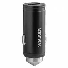 Телефонное азу 1 usb, быстрый заряд QC3.0, 5B/2.4A, черный