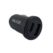 Телефонное азу 1 usb / 1 type cx, быстрый заряд QC3.0-PD, 36Вт/3A, чёрный