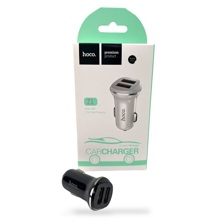 Телефонное азу 2 usb, 2,1 a, цвет черный