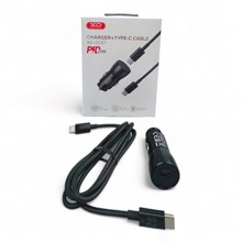 Телефонное азу 1 type cx + провод Type-C, 25Вт, цвет черный