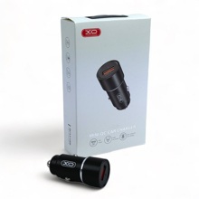 Телефонное азу 1 usb-a, 18 w, qc3.0 + кабель Lightning, цвет черный