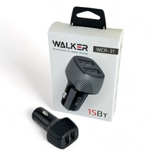 Телефонное азу 2 usb 2.4a, 15вт, черный