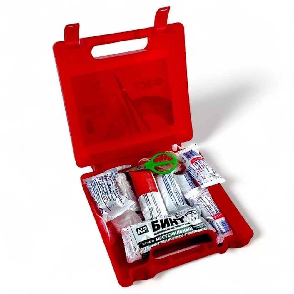 Аптечка автомобильная состав № 2 (футляр № 6) Аптечка автомобильная состав № 2 (футляр № 6)