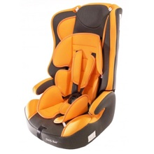 Автокресло LB 513 RF п/з (21 orange/bk dot) (9-36 кг, группа 2,3)