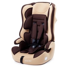 Автокресло LB 513 RF п/з (57 brown+beige) (9-36 кг, группа 2,3)