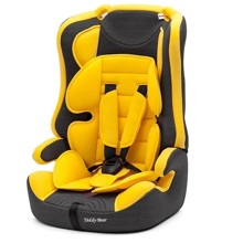 Автокресло LB 513 RF п/з (23. yellow+black dot) (9-36 кг, группа 2,3)