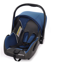 Автокресло люлька hb 801 (deep blue + black dot) (0-13 кг, группа 0+)