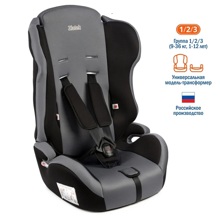 Автокресло Atlantic ZL513 (9-36 кг, 1-12 лет), цвет серый