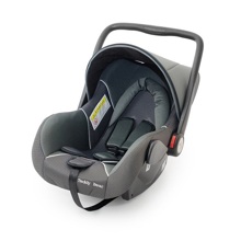 Автокресло люлька hb 801 (grey + black dot) (0-13 кг, группа 0+) /