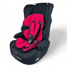 Автокресло LB 513 RF п/з (04/39 black + red) (9-36 кг, группа 2,3)