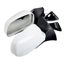 Зеркало боковое для ваз - 2108-09, цвет белый, комплект 2 шт.