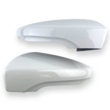 Накладка на зеркало для Лада Гранта 2191 Люкс, цвет Белое облако (комплект 2шт)