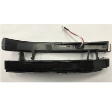 Повторитель поворота в зеркало для ваз-2170 приора, бегающий, тонированный (Кубик) (2шт)