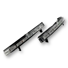 Повторитель поворота в зеркало для ваз-2170 приора, бегающий, кубик (2шт)