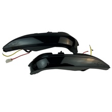 Повторитель поворота в зеркало ваз-2180 веста мульти плазма желто-белый (2шт)