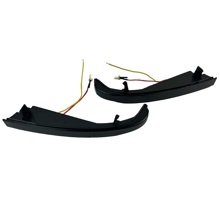 Повторитель поворота в зеркало ваз-2170 веста мульти плазма желто-белый (2шт)