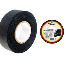 Изоляционная лента 25 мм * 25м * 0.17 мм, материал полиэстер, цвет черный