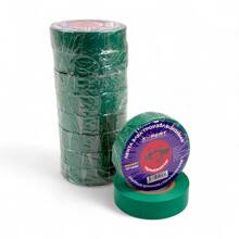 Изоляционная лента 19 мм * 20 м, цвет зеленый