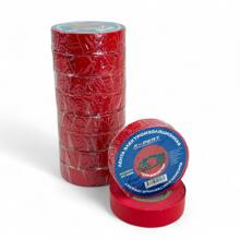 Изоляционная лента 19 мм * 20 м, цвет красный