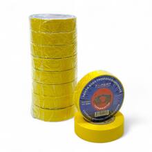 Изоляционная лента 19 мм * 20 м, цвет желтый