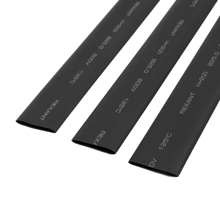 Набор термоусадочных трубок из 10-ти шт * 1 м, 25.0/12,5 мм, цвет черный