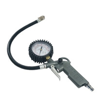 Пистолет для накачивания колес с манометром